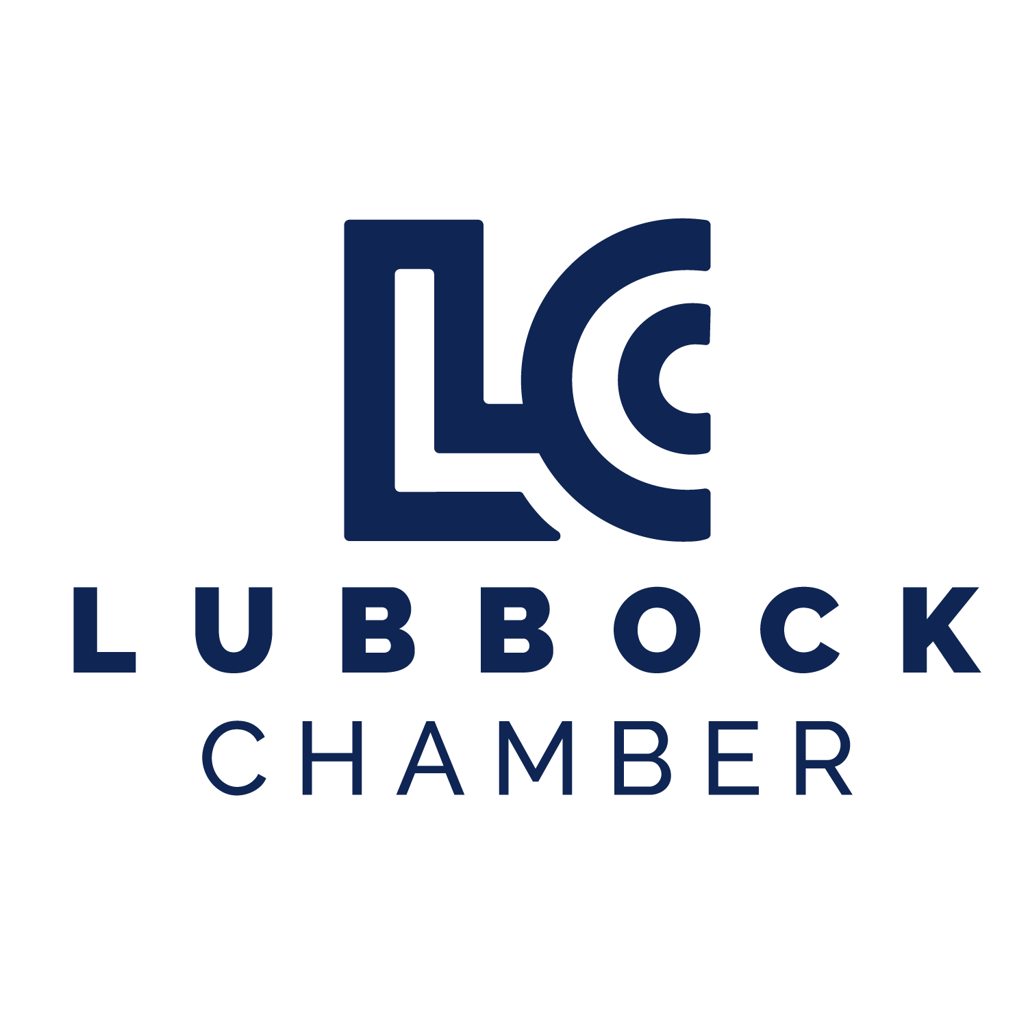 Lubbock Chamber_Vertical_Navy